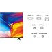 TV TCL P635 Smart TV 4K HDR Gris