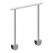 Escritorio soporte cama + estantería Blanco