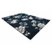 Alfombra GNAB Flores rosas 140x200 Azul Marino