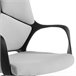 ANGEL CERDA Silla oficina giratoria gris Negro
