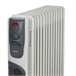 Radiador de aceite con ventilador Infiniton HOT-300 - 3000W Blanco/ Gris