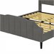 Marco de la cama 200x140 Gris