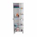 Mueble Esquinero de Baño Urano, con 5 estantes Blanco