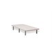 Base de cama tapizada 3D Beige 