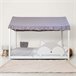 Techo para cama Montessori Gris