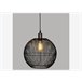 Lámpara colgante metal AUDREY 40W Negro