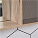 Armario de Baño con Espejo MDF, Melamina de Madera HOMCOM 57 Marron