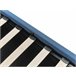 Beliani Cama con somier Poliéster DREUX 151x214 Azul