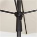 Aktive Parasol de jardín cuadrado con mástil inclinable 175x175 Beige