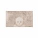 Alfombra de baño calavera Scalpers Home Beige