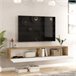 Mueble tv WALLY Mueble tv WALLY Blanco/ Madera