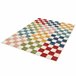 Alfombra geométrica con relieve de interior/exterior MILA - ATTICGO 120x170 Multicolor