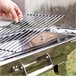 Barbacoa Plegable de Acero Inoxidable para Carbón Gris