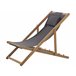 Beliani Tumbona AVELLINO Blanco/ Beige