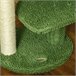Árbol para Gatos Aglomerado de Madera, Chenilla, Sisal, Algodón Verde
