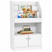 Estantería Juguetes Infantil MDF ZONEKIZ Blanco