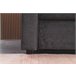 Chaise longue DRAKO reversible 3 plazas gris oscuro Gris Oscuro