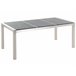 Beliani Conjunto de comedor GROSSETO Grafito
