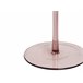 Beliani Cristalería Vidrio AMETHYST Rosa Talco
