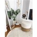 Beliani Espejo de pie TORCY 40x3 Blanco