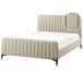 Beliani Cama Bouclé LUNAN 146x215 Beige