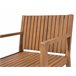 Beliani Conjunto de comedor SASSARI Madera Clara