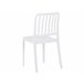 Beliani Conjunto de comedor SERSALE Blanco