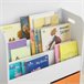 Organizador de Juguetes y Libros para Niños KMB27-W SoBuy Blanco