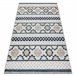 Alfombra Estructural BOTANIC 65252 Boho 157x220 Gris