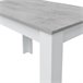 Mesa de cocina fija CLAUDIA Cemento