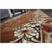 Alfombra de pasillo BCF TRIO 120x640 Marron