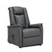 Sillón relax eléctrico piel sintética MAX Antracita