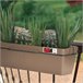 Jardinera 40 cm con soporte Terracota