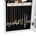 Armario de joyas de pared Blanco