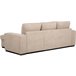 Chaise longue reversible de tela con cama HARRY Camel