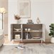Aparador Starvili con 3 puertas MDF [en.casa] 115 Beige
