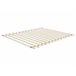 Beliani Cama con somier Poliéster ROISEL 201x226 Crema