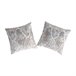 2 Fundas de almohada 100% algodón percal LANSA Gris