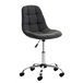 Silla de Escritorio Emil en Tela Gris Oscuro