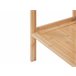 Beliani Estante de baño LEHI Madera Clara