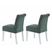 Pack de 2 sillas de comedor ALISSA  Verde