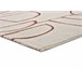 Alfombra de diseño geometrico BERUTI - ATTICGO 160x230 Beige