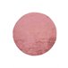 Alfombra lisa lavable de pelo alto FOX - ATTICGO 120x120 Rosa