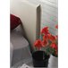 Cama individual en tela Beige