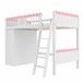 Cama alta para niños Blanco
