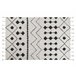 Beliani Alfombra de pelo corto KHEMISSET 140x200 Blanco/ Beige