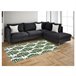 Acomoda Textil – Alfombra Vinílica Hidráulica para Hogar. 160x230 Verde