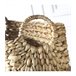 Cesta de jacinto de agua con asas Cesta de jacinto de agua con asas Beige