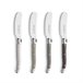 Pack 4 cuchillos mantequeros Tradition Lou Laguiole acero inox Multicolor