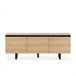 Mueble TV Molina 3 puertas Roble